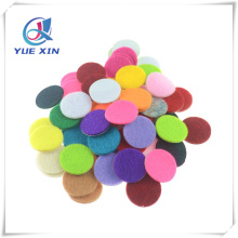 Sticky Round Hand Cut Non-Woven Wool Blend Felt Adhesive Circles